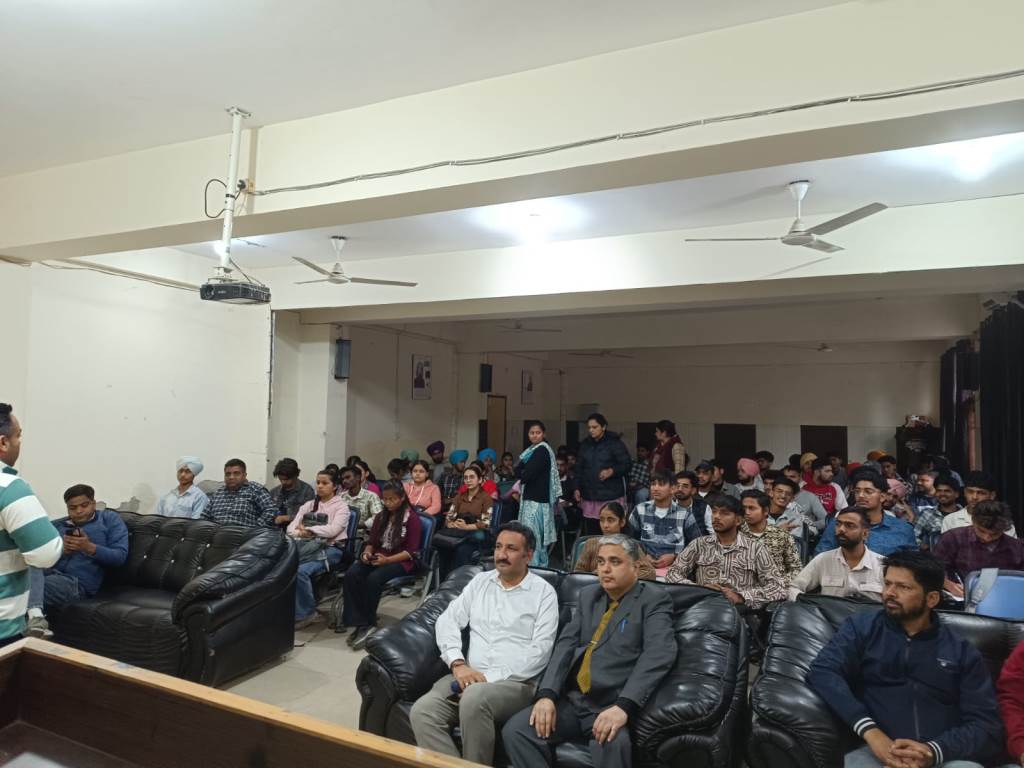 Workshop on MSMEs Organized at PTU Hoshiarpur